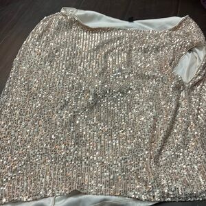 Rose gold sparkly shirt from torrid brand new never worn